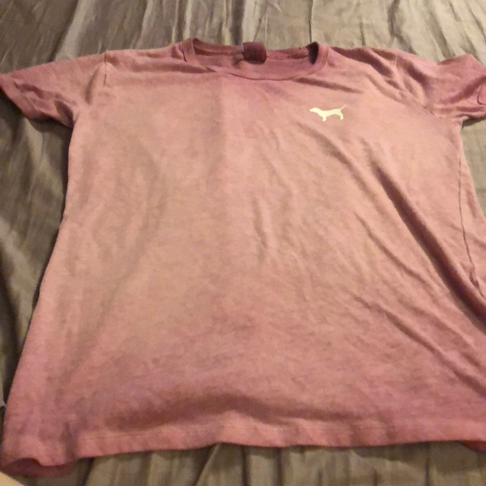VS pink faded short sleeved tee